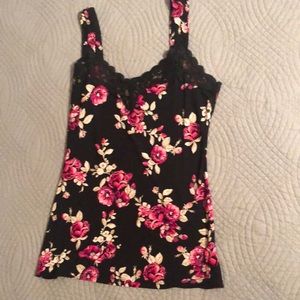 White House/Black Market Floral Camisole